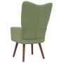 Hellgrüner Relaxsessel aus Samt von vidaXL, Sessel - Ref: Foro24-328054, Preis: 101,83 €, Rabatt: %