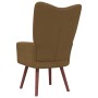 Brauner Samt-Entspannungssessel von vidaXL, Sessel - Ref: Foro24-328059, Preis: 116,11 €, Rabatt: %