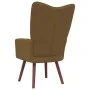 Brauner Samt-Entspannungssessel von vidaXL, Sessel - Ref: Foro24-328059, Preis: 122,72 €, Rabatt: %