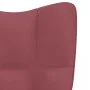 Relaxation armchair with pink velvet stool by vidaXL, Armchairs - Ref: Foro24-328066, Price: 164,64 €, Discount: %