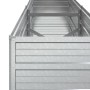 Arriate de acero galvanizado plateado 160x40x45 cm de vidaXL, Maceteros y jardineras - Ref: Foro24-316895, Precio: 40,90 €, D...