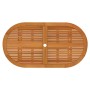Solid eucalyptus wood garden table 160x85x75 cm by vidaXL, Garden tables - Ref: Foro24-316071, Price: 145,71 €, Discount: %