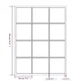 Espejo de pared metal negro 80x60 cm de vidaXL, Espejos - Ref: Foro24-342207, Precio: 81,32 €, Descuento: %