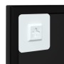 Espejo de pared metal negro 60x60 cm de vidaXL, Espejos - Ref: Foro24-342206, Precio: 64,92 €, Descuento: %