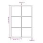 Black metal wall mirror 60x40 cm by vidaXL, Mirrors - Ref: Foro24-342205, Price: 50,05 €, Discount: %