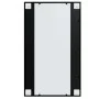 Black metal wall mirror 100x60 cm by vidaXL, Mirrors - Ref: Foro24-342209, Price: 82,16 €, Discount: %