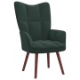 Entspannungssessel mit dunkelgrünem Samthocker von vidaXL, Sessel - Ref: Foro24-328064, Preis: 134,16 €, Rabatt: %