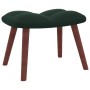 Entspannungssessel mit dunkelgrünem Samthocker von vidaXL, Sessel - Ref: Foro24-328064, Preis: 134,16 €, Rabatt: %