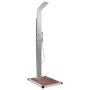 Garden shower with stainless steel and WPC tray by vidaXL, Pool and spa accessories - Ref: Foro24-3051287, Price: 335,74 €, D...