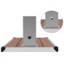 Gartendusche mit Wanne aus Edelstahl und WPC von vidaXL, Pool- und Spa-Zubehör - Ref: Foro24-3051287, Preis: 336,42 €, Rabatt: %