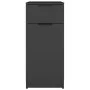 Black plywood desk cabinet 33.5x50x75 cm by vidaXL, Lockers and storage cabinets - Ref: Foro24-811503, Price: 89,56 €, Discou...