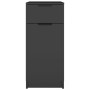 Schreibtischschrank aus schwarzem Sperrholz, 33,5 x 50 x 75 cm von vidaXL, Schließfächer und Lagerschränke - Ref: Foro24-8115...