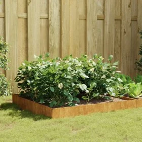 Pflanzgefäß aus Cortenstahl, 100 x 100 x 26 cm von vidaXL, Töpfe und Pflanzgefäße - Ref: Foro24-824514, Preis: 44,53 €, Rabat...