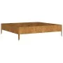 Jardinera acero corten 100x100x26 cm de vidaXL, Maceteros y jardineras - Ref: Foro24-824514, Precio: 44,53 €, Descuento: %