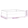 Jardinera acero corten 100x100x26 cm de vidaXL, Maceteros y jardineras - Ref: Foro24-824514, Precio: 44,53 €, Descuento: %