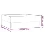 Corten steel planter 100x100x33.5 cm by vidaXL, Pots and planters - Ref: Foro24-824515, Price: 60,66 €, Discount: %