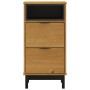 FLAM Nachttisch aus massivem Kiefernholz 40x35x80 cm von vidaXL, Nachttische - Ref: Foro24-357814, Preis: 87,52 €, Rabatt: %