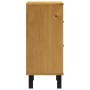 FLAM Nachttisch aus massivem Kiefernholz 40x35x80 cm von vidaXL, Nachttische - Ref: Foro24-357814, Preis: 87,52 €, Rabatt: %