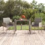Garden chairs with cushions 2 units gray synthetic rattan by vidaXL, Garden chairs - Ref: Foro24-319886, Price: 89,01 €, Disc...
