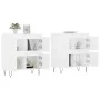Sideboards 2 Stück weißes Sperrholz von vidaXL, Sideboards - Ref: Foro24-3190173, Preis: 125,59 €, Rabatt: %