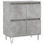 Sideboards 2 Stück betongraues Sperrholz von vidaXL, Sideboards - Ref: Foro24-3190177, Preis: 123,02 €, Rabatt: %
