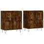 Aparadores 2 uds madera contrachapada roble ahumado by vidaXL, Sideboards - Ref: Foro24-3190178, Price: 128,64 €, Discount: %