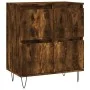 Aparadores 2 uds madera contrachapada roble ahumado by vidaXL, Sideboards - Ref: Foro24-3190178, Price: 128,64 €, Discount: %
