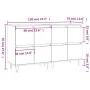 Aparadores 2 uds madera contrachapada roble ahumado by vidaXL, Sideboards - Ref: Foro24-3190178, Price: 128,64 €, Discount: %