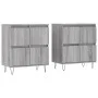 Sideboards 2 Stück Sonoma graues Sperrholz von vidaXL, Sideboards - Ref: Foro24-3190179, Preis: 125,59 €, Rabatt: %