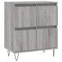 Sideboards 2 Stück Sonoma graues Sperrholz von vidaXL, Sideboards - Ref: Foro24-3190179, Preis: 125,59 €, Rabatt: %