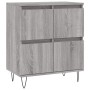 Sideboards 2 Stück Sonoma graues Sperrholz von vidaXL, Sideboards - Ref: Foro24-3190179, Preis: 127,15 €, Rabatt: %