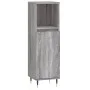 Set de muebles de baño 3 pzas madera contrachapada gris sonoma de vidaXL, Muebles de baño - Ref: Foro24-3187787, Precio: 162,...