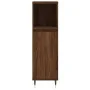 Set de muebles de baño 3 pzas madera contrachapada roble marrón de vidaXL, Muebles de baño - Ref: Foro24-3187788, Precio: 165...