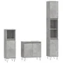 3-teiliges Badezimmermöbelset aus betongrauem Sperrholz von vidaXL, Badezimmermöbel - Ref: Foro24-3187793, Preis: 167,50 €, R...