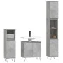 3-teiliges Badezimmermöbelset aus betongrauem Sperrholz von vidaXL, Badezimmermöbel - Ref: Foro24-3187793, Preis: 167,50 €, R...
