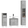 3-teiliges Badezimmermöbelset aus betongrauem Sperrholz von vidaXL, Badezimmermöbel - Ref: Foro24-3187793, Preis: 167,50 €, R...