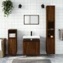 Badezimmermöbel-Set, 3-teilig, braunes Eichensperrholz von vidaXL, Badezimmermöbel - Ref: Foro24-3187796, Preis: 174,31 €, Ra...