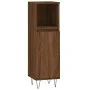Badezimmermöbel-Set, 3-teilig, braunes Eichensperrholz von vidaXL, Badezimmermöbel - Ref: Foro24-3187796, Preis: 174,31 €, Ra...