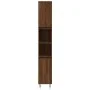 Badezimmermöbel-Set, 3-teilig, braunes Eichensperrholz von vidaXL, Badezimmermöbel - Ref: Foro24-3187796, Preis: 174,31 €, Ra...
