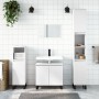 3-teiliges Badezimmermöbelset aus weißem Sperrholz von vidaXL, Badezimmermöbel - Ref: Foro24-3187797, Preis: 197,82 €, Rabatt: %