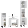 White plywood 3-piece bathroom furniture set by vidaXL, Bathroom furniture - Ref: Foro24-3187797, Price: 190,44 €, Discount: %