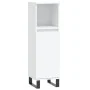 White plywood 3-piece bathroom furniture set by vidaXL, Bathroom furniture - Ref: Foro24-3187797, Price: 190,44 €, Discount: %