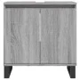 Set de muebles de baño 3 pzas madera contrachapada gris sonoma de vidaXL, Muebles de baño - Ref: Foro24-3187803, Precio: 172,...