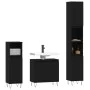 3-teiliges Badmöbel-Set Sperrholz schwarz von vidaXL, Badezimmermöbel - Ref: Foro24-3187790, Preis: 182,59 €, Rabatt: %