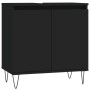 3-teiliges Badmöbel-Set Sperrholz schwarz von vidaXL, Badezimmermöbel - Ref: Foro24-3187790, Preis: 182,59 €, Rabatt: %