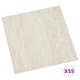 Selbstklebende Bodendielen 55 Stück PVC 5,11 m² creme von vidaXL, Böden und Teppiche - Ref: Foro24-324659, Preis: 70,92 €, Ra...