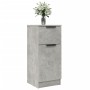 Sideboard 2 pcs concrete gray plywood 30x30x70 cm by vidaXL, Sideboards - Ref: Foro24-811124, Price: 97,38 €, Discount: %