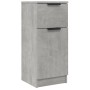 Sideboard 2 pcs concrete gray plywood 30x30x70 cm by vidaXL, Sideboards - Ref: Foro24-811124, Price: 97,38 €, Discount: %
