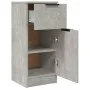 Sideboard 2 Stück betongraues Sperrholz 30x30x70 cm von vidaXL, Sideboards - Ref: Foro24-811124, Preis: 95,65 €, Rabatt: %