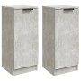 Sideboards 2 Stück Sperrholz grauer Beton 30x30x70 cm von vidaXL, Sideboards - Ref: Foro24-811142, Preis: 58,94 €, Rabatt: %